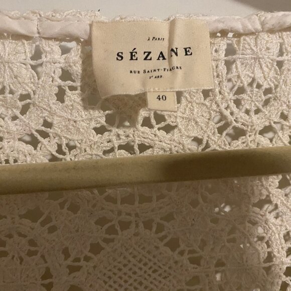 Sézane Alvere Blouse in Ecru - Picture 8 of 10